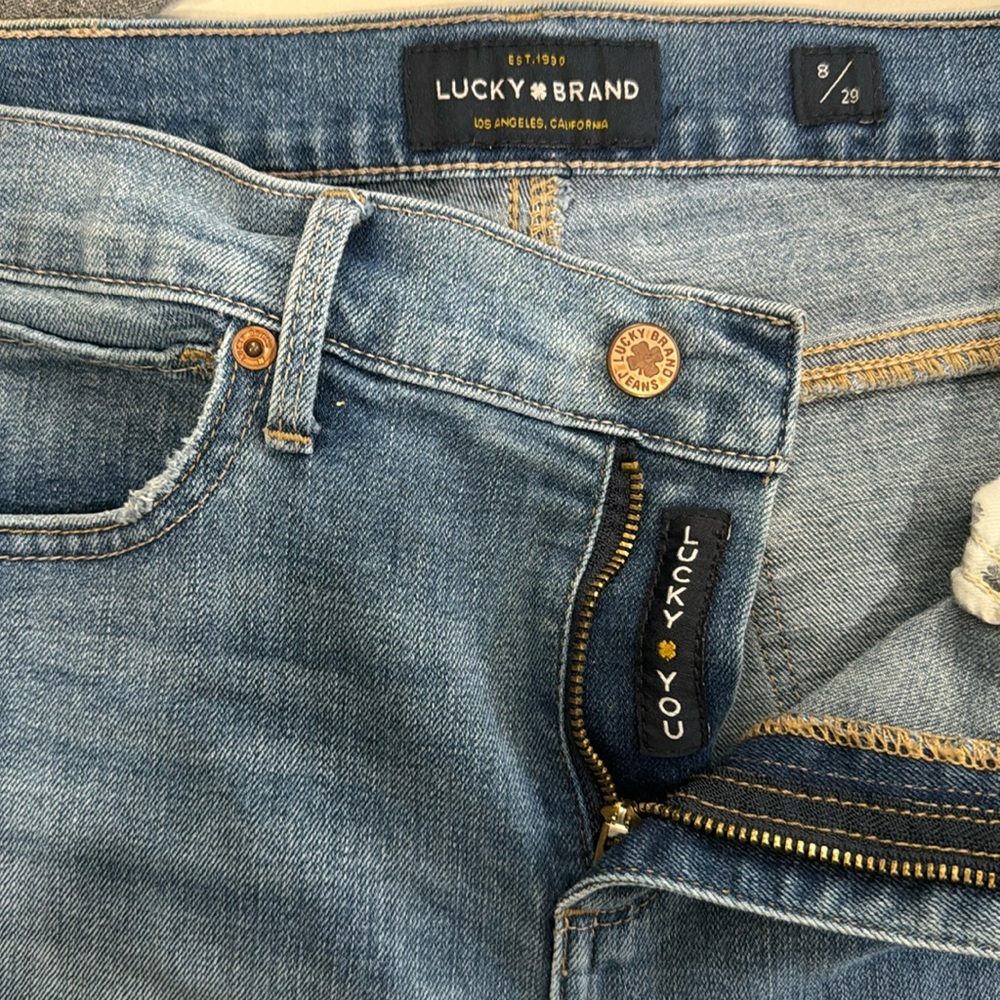 Lucky brand Brooke cropped jeans size 8/29